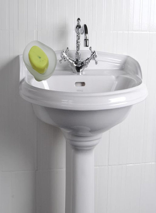 Pure Source India Glass Soap Dish, 1 Piece, Oval - Image 2